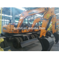 Small Construction machine with XINCHAI engine 4WD small wheel excavator